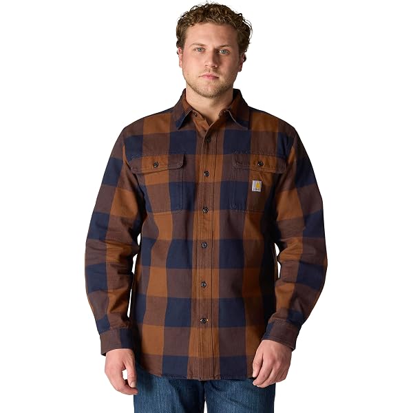 Amazon.com: Orvis Men's Big Bear Heavy Weight Flannel Long Sleeve